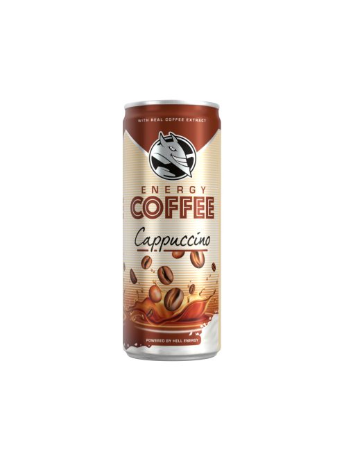 Kávéital 0,25l HELL Energy Coffee Cappuccino