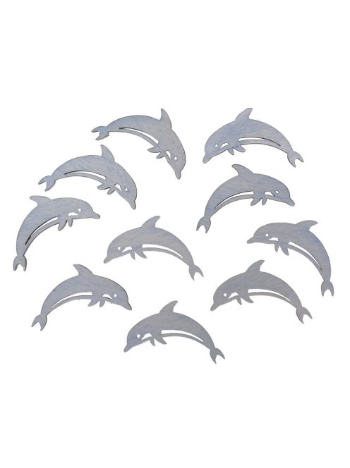 Famatrica delfin, 4,5x2,5cm, 10 db