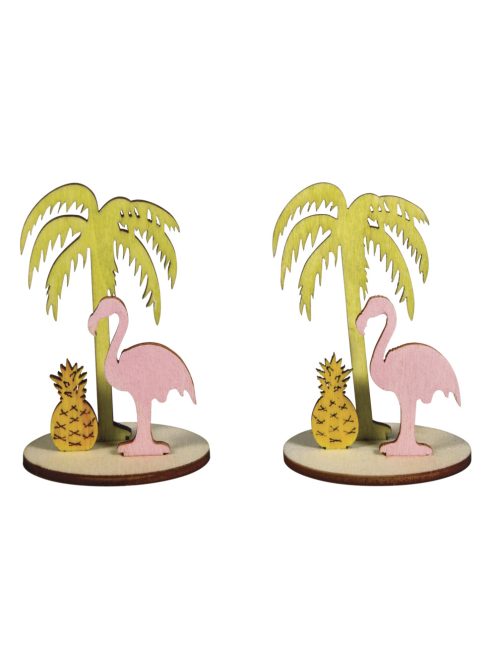 Beszúrható famatrica karibi, 4,5-7cm, 2 db