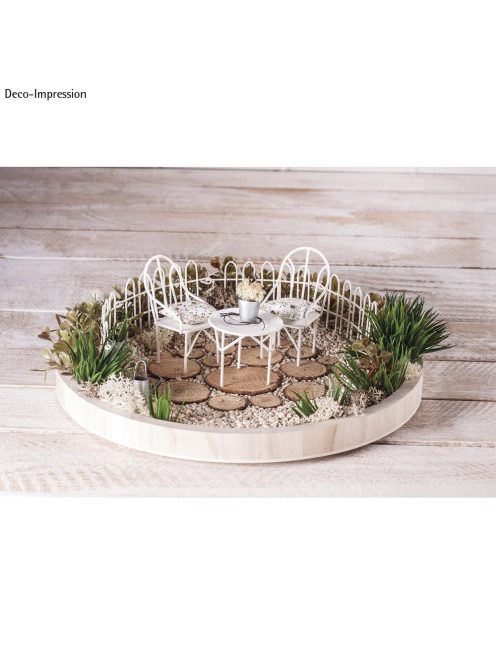 Kerítés, fehér, 11x6,5x1cm