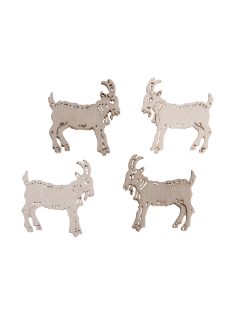 Famatrica kecskék, 2x2cm, 24 db