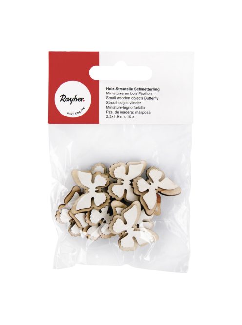 Famatrica pillangó, 2,3x1,9cm, 10 db