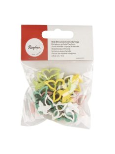 Famatrica pillangók, 2,9x2cm, 15 db