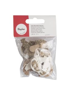 Famatrica tyúkok, 3x4cm, ragasztópöttyel, 12 db