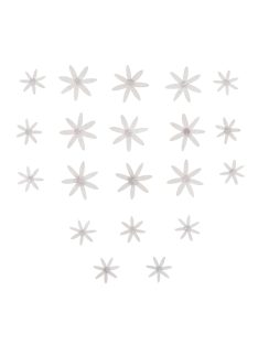   Famatrica virág "Daisy", fehér, sort. 2+3cm, 20 db