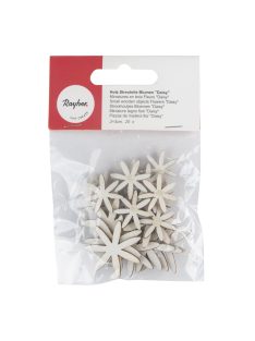   Famatrica virág "Daisy", fehér, sort. 2+3cm, 20 db