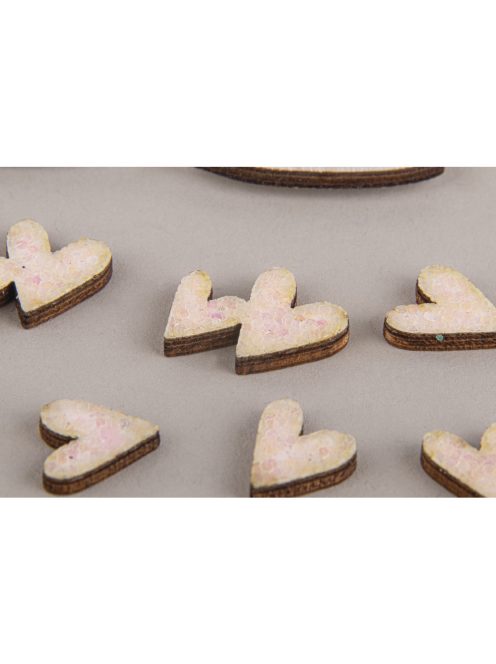 Famatrica jegyespár sort., fehér, 1-4,5cm, ragasztópöttyel, 24 db