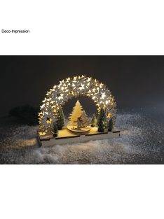 Famatrica síző, natúr, 3-darabos, 5,5-10cm, 6 mm vastag