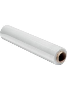   Strechfólia nyújtható 50cm, 1,6kg 23 micron, nettó fólia súly 1,2kg ÁTLÁTSZÓ