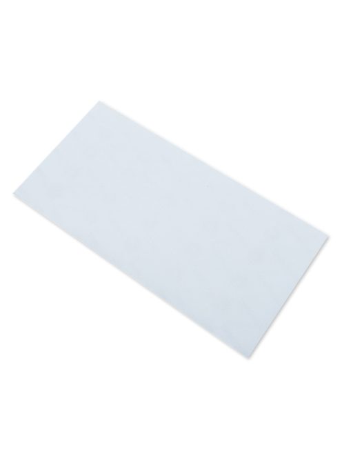 Boríték LA4 szilikonos bélésnyomott 110×220mm Bluering® 100 db/csom fehér