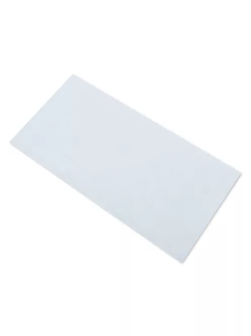 Boríték LA4 szilikonos bélésnyomott 110×220mm Bluering® 100 db/csom fehér