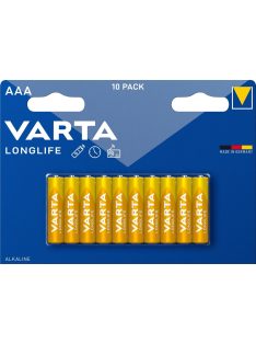 Elem AAA mikro  LR03 Longlife 10 db/csomag, Varta
