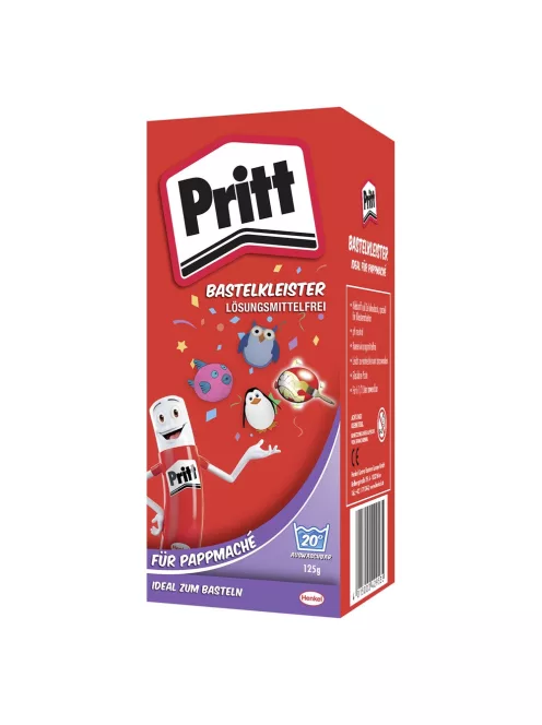 Ragasztó papír és háztartási por alapú 125 g Papírmasé Pritt