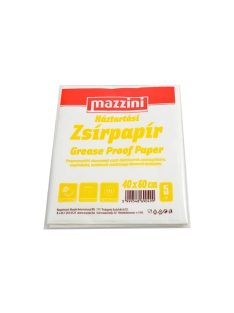 Zsírpapír íves 40 x 60 cm 5 ív/csomag Mazzini