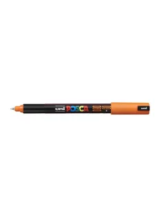 Dekormarker 0,7-1mm, Uni, Posca PC-1MR narancs