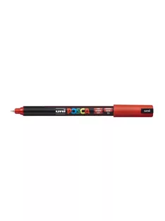 Dekormarker 0,7-1mm, Uni, Posca PC-1MR piros