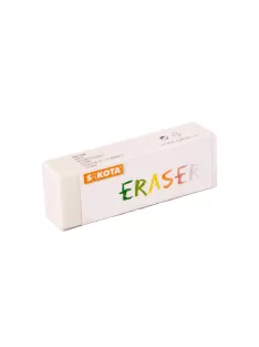   Radír 20-as fehér szögletes papír tokban extra CREATIVE JUNGLE