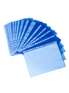 Genotherm lefűzhető A4, 50 micron, 25 db/csomag, kék