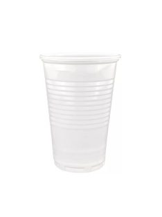 Pohár 2 dl műanyag 100 db/csomag átlátszó