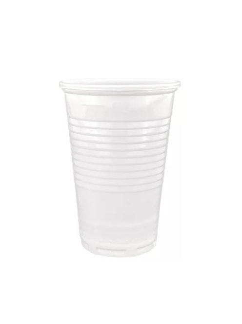 Pohár 2 dl műanyag 100 db/csomag átlátszó