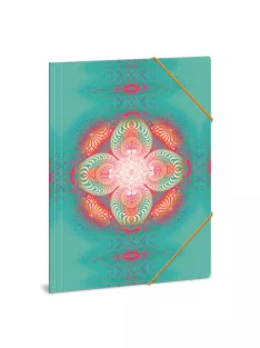 Ars Una Mandala Turquoise Hope A/4 gumis dosszié