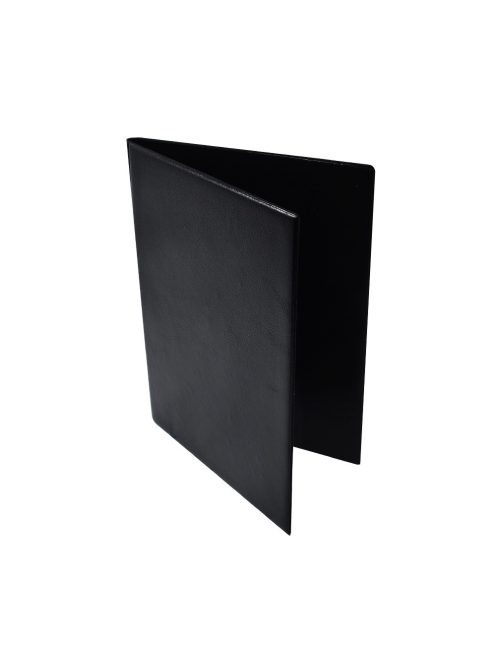 Villámzáras mappa A5, PP Bluering®, fekete