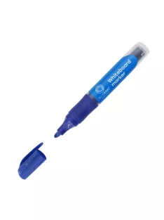   Táblamarker 3mm, kerek, cserélhető betétes, Bluering kék