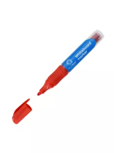   Táblamarker 3mm, kerek, cserélhető betétes, Bluering piros