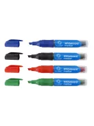 Táblamarker 2,2-5,2mm, vágott hegyű, cserélhető betétes, Bluering kék