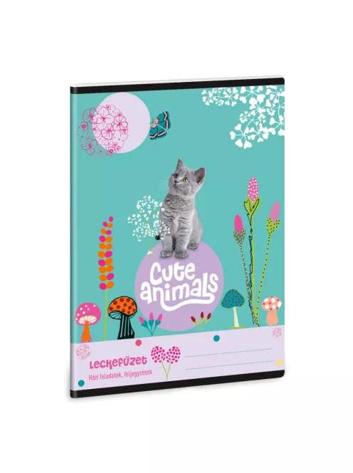 Ars Una Cute Animals-kitten A/5 leckefüzet