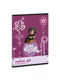 Ars Una Cute Animals-puppy A/5 leckefüzet