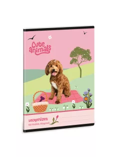Ars Una Cute Animals Doggie A/5 leckefüzet