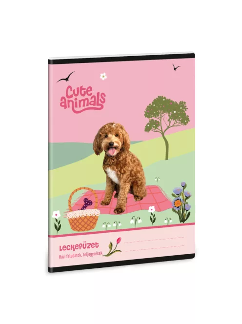 Ars Una Cute Animals Doggie A/5 leckefüzet