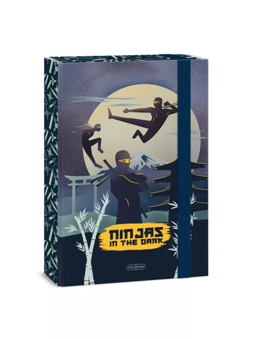 Ars Una Ninjas in the dark A/4 füzetbox