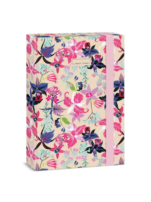 Ars Una Beach Flowers A/4 füzetbox