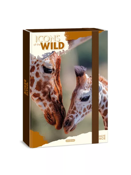 Ars Una Máté Bence Icons of the Wild-Giraffes A/4 füzetbox