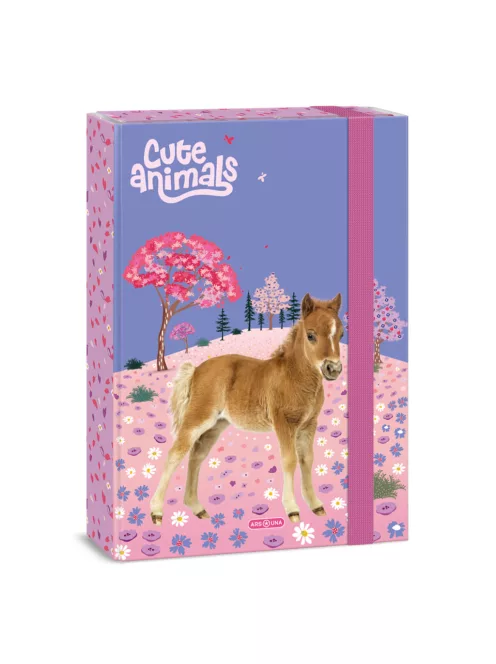 Ars Una Cute Animals-Horse A/4 füzetbox