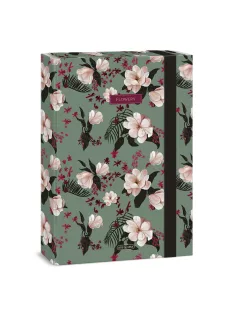Ars Una Flowery green A/4 füzetbox