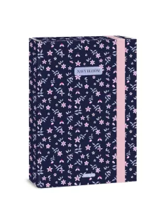 Ars Una Navy bloom A/4 füzetbox