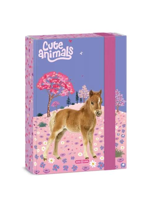 Ars Una Cute Animals-Horse A/5 füzetbox