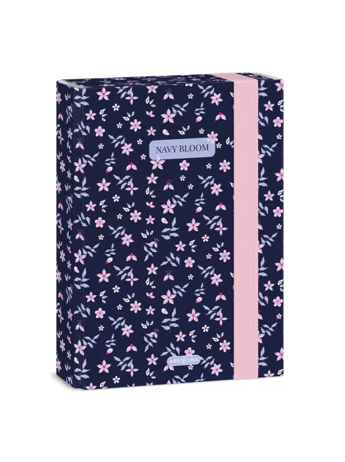Ars Una Navy bloom A/5 füzetbox