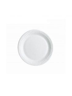 Papírtálca kerek átmérő 18 cm 50 db/csomag fehér