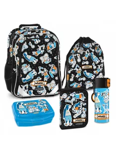 Ars Una Wheelz akciós iskolatáska szett