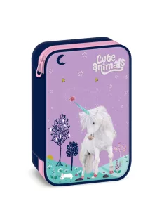 Ars Una Cute Animals-unicorn többszintes tolltartó