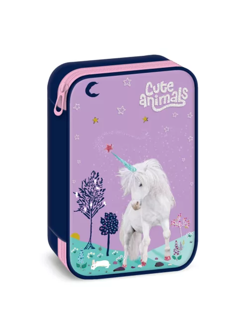 Ars Una Cute Animals-unicorn többszintes tolltartó