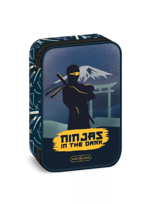 Ars Una Ninjas in the dark többszintes tolltartó