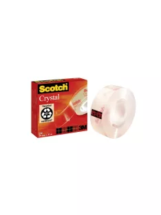 Ragasztószalag 19mmx33m 3M Scotch 600 kristálytiszta