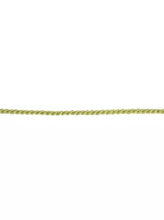 Díszzsinór, vil.zöld, 2 mm, 50 m/tek.