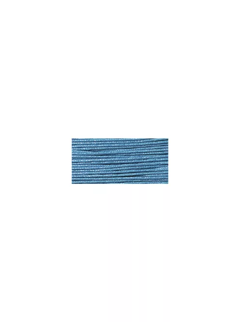 Pamutzsinór, viaszolt, türkiz, 1 mm, 20 m
