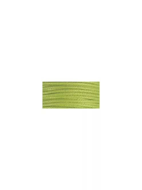 Pamutzsinór, viaszolt, vil.zöld, 1 mm, 20 m
